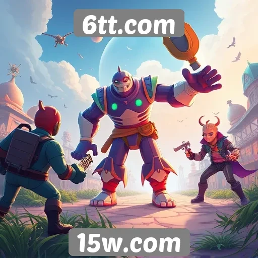 Recursos de jogos inovadores no site 6tt.com